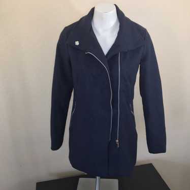 New Look New Look Navy Blue zip up pea coat