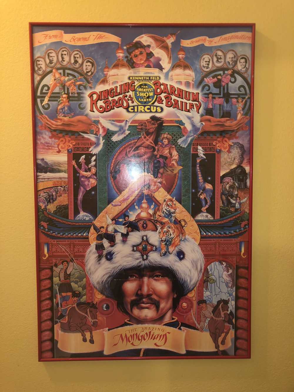 The Old Circus Vintage 1993 Ringling bros poster - image 1
