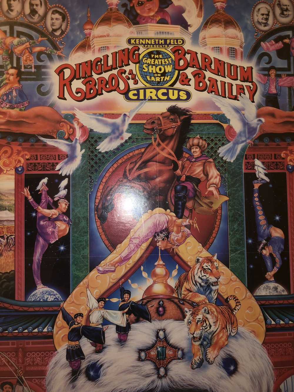 The Old Circus Vintage 1993 Ringling bros poster - image 4