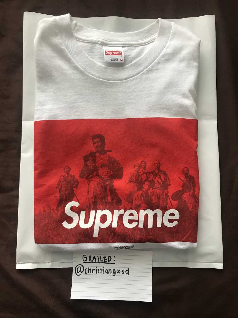 Supreme × Undercover Supreme Seven Samurai Tee - Gem