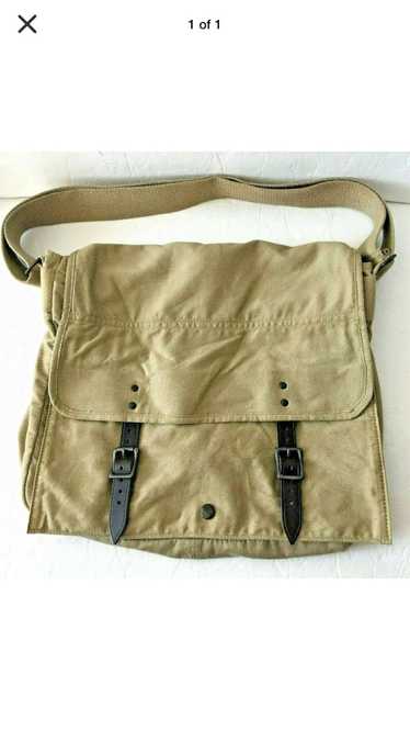 J.Crew JCrew 100% Cotton Khaki Satchel Messenger B