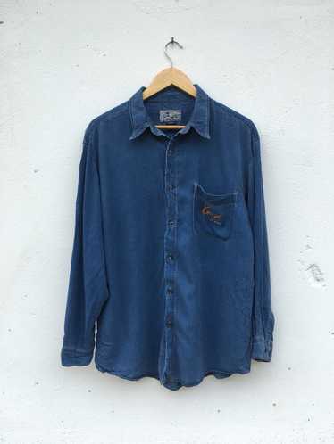 Kenzo Vintage 90s Kenzo Jeans Button down Flannel 