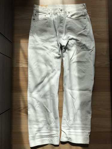 45rpm white denim straight - Gem