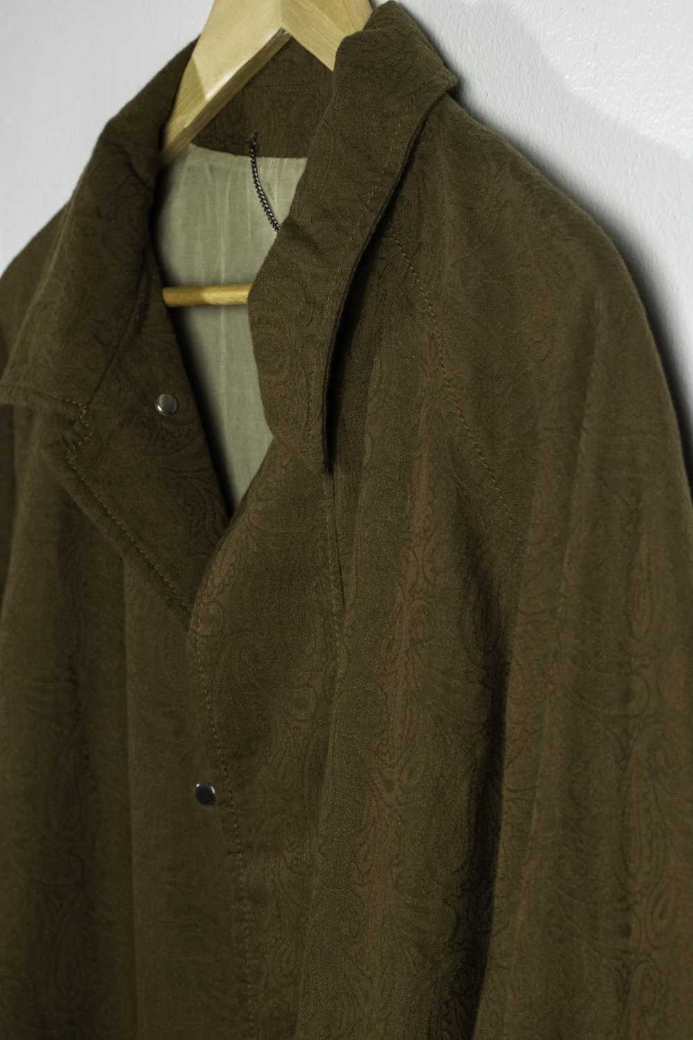 JieDa Jieda Paisley Coat Dark Brown - image 4