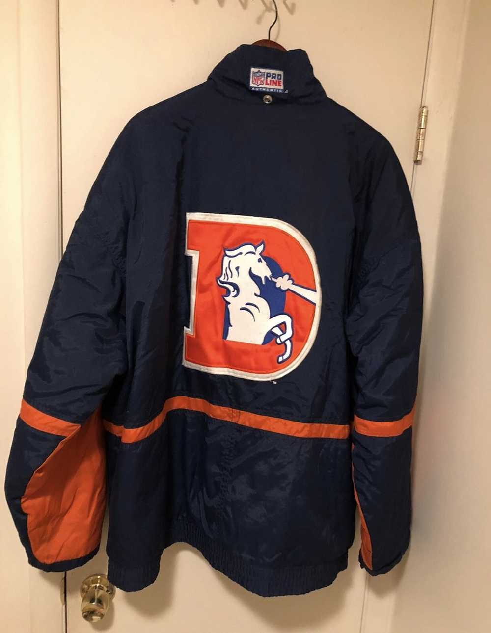 Nike × Vintage Vintage Denver Broncos 🐴 Jacket B… - image 1