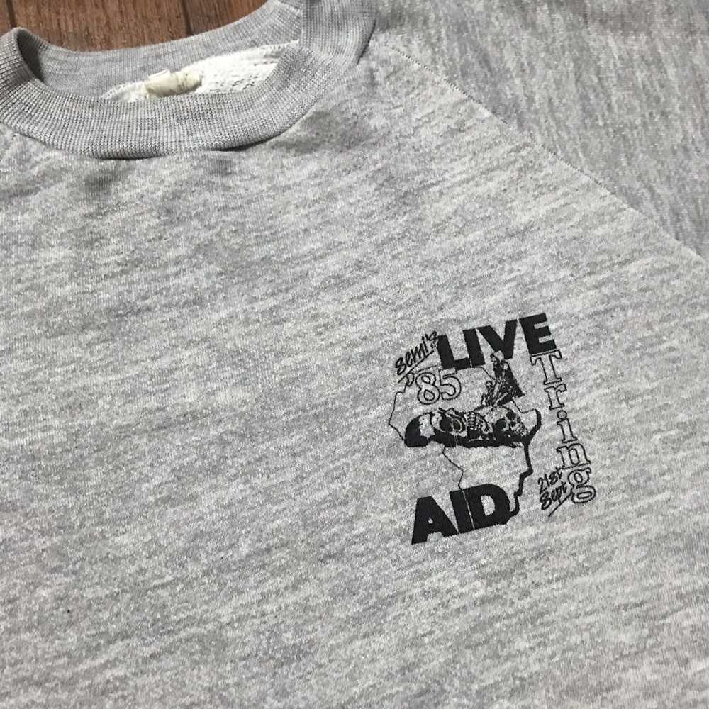 Rare × Vintage Live Aid Sweater Rare Vintage - image 2