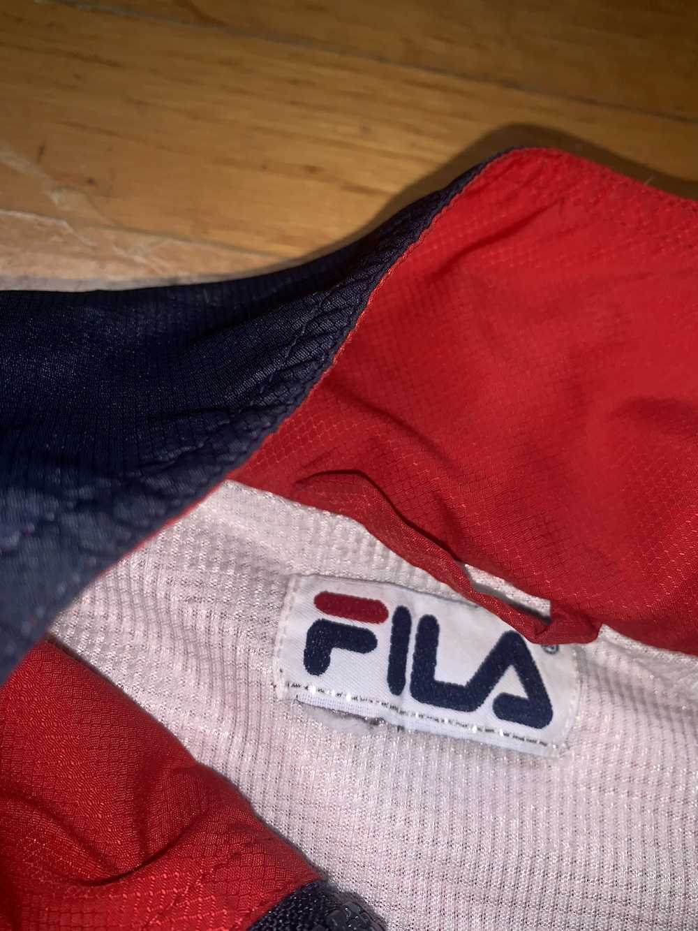 Vintage Vtg Fila Jacket Team USA Windbreaker - image 4