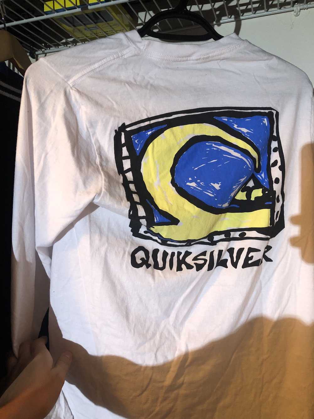 Quiksilver × Streetwear Quicksilver White Long Sl… - image 2