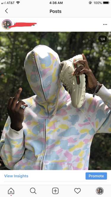 Bape Cotton Candy Hoodie