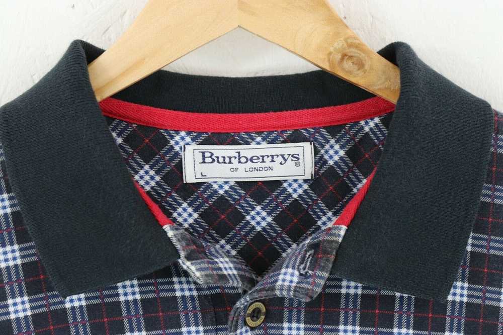 Burberry BURBERRY Vintage Burberrys Mens size L C… - image 10