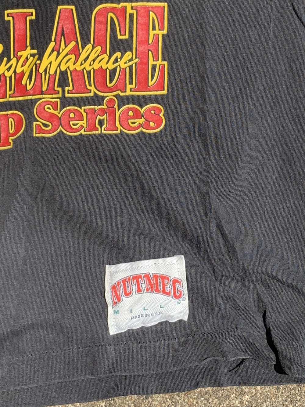 Vintage Vintage Rusty Wallace T Shirt Made By Nut… - image 3