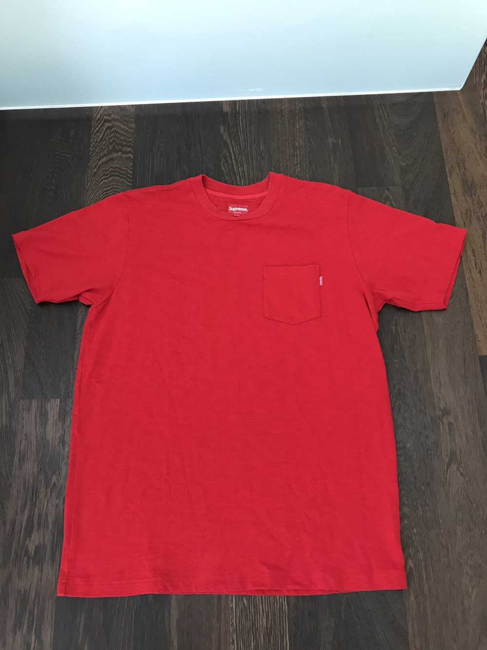 Supreme Supreme Pocket Tee Red - image 1