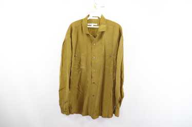 Classic Mens Silk Shirts Long Sleeves Hidden Button Business Silk Shir –  DIANASILK