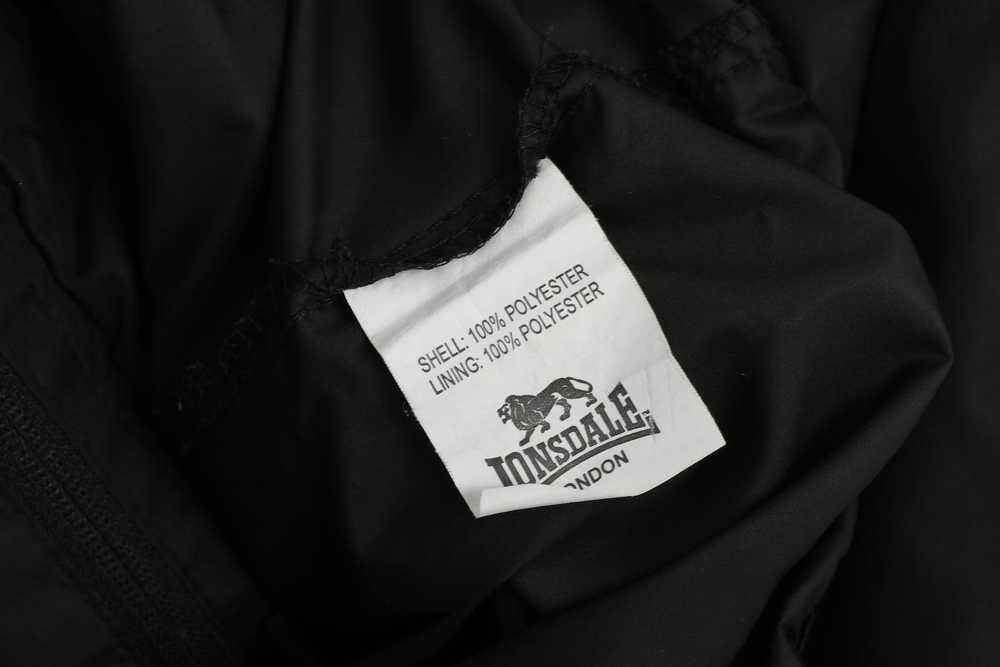 Lonsdale Lonsdale Men M Light Coat Raincoat Black… - image 5