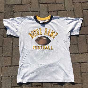 Vintage Notre Dame Fighting Irish T-shirt NCAA Football 90s Rudy – For All  To Envy