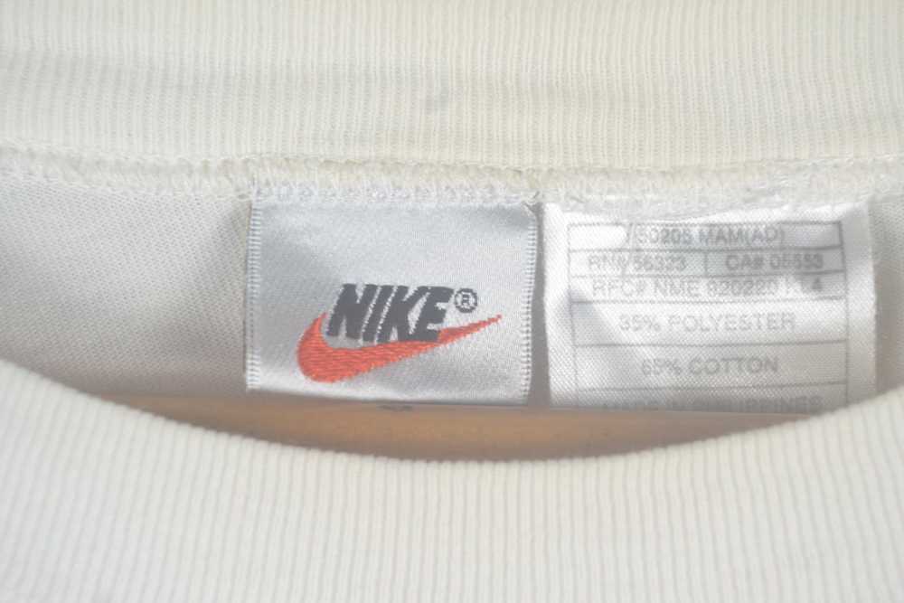 Nike Nike word logo 90s swoosh shirt - image 4