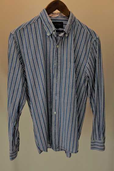 Beams Plus Seersucker Stripe Shirt - image 1