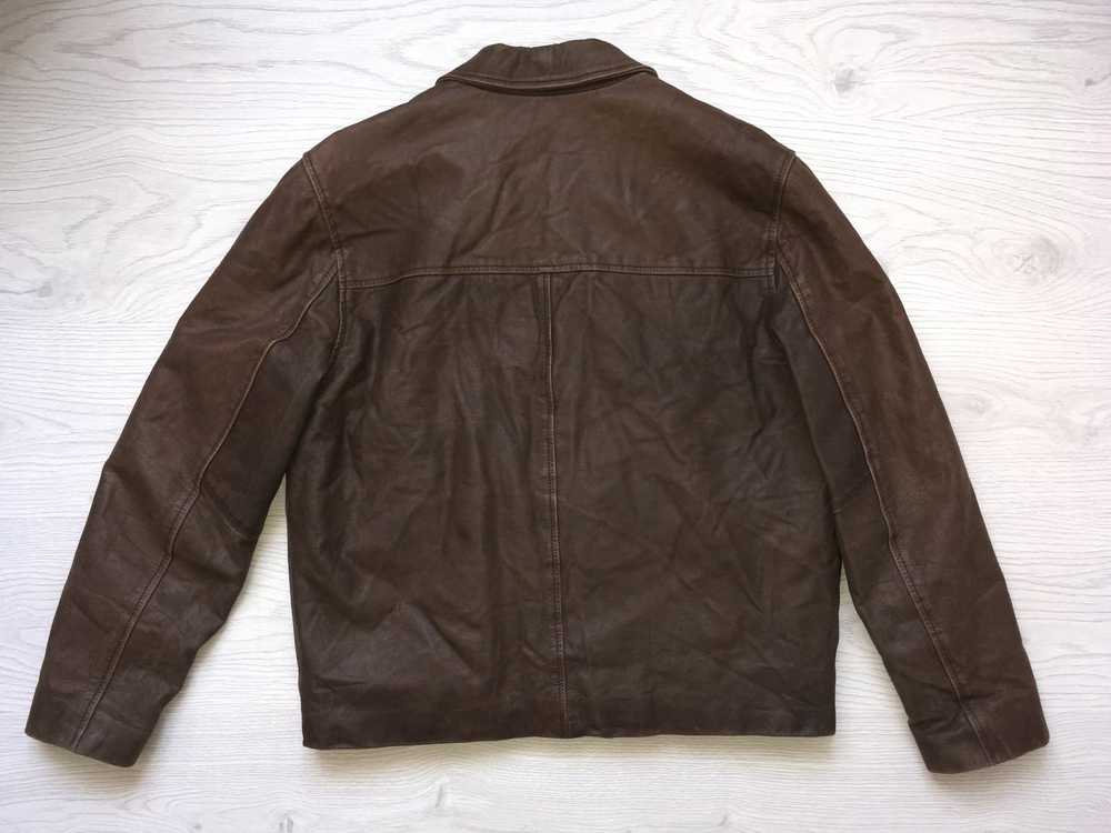 Chevignon × Vintage CHEVIGNON Leather Pilot Jacket - image 4