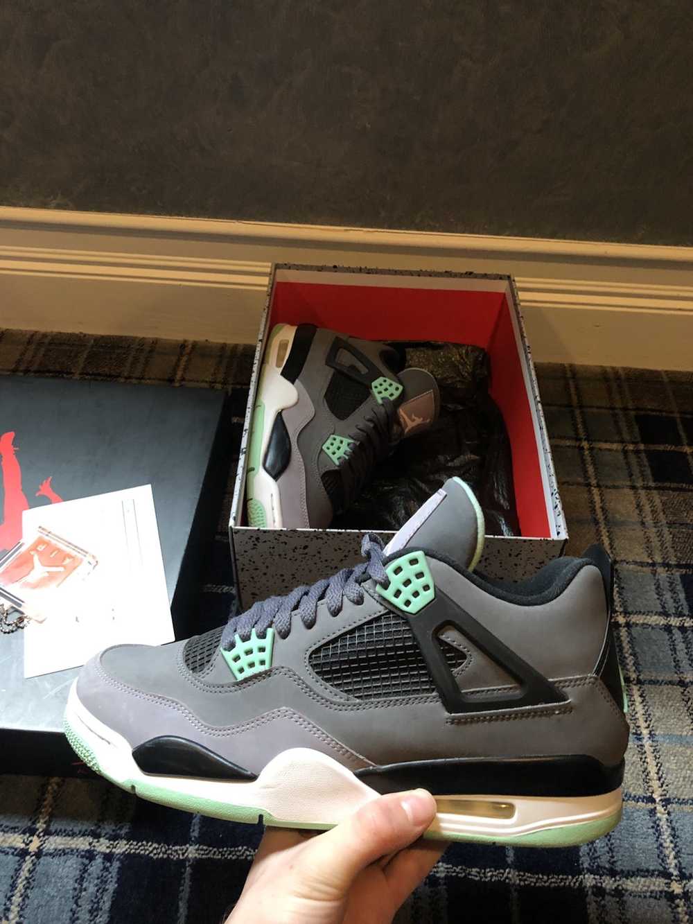 Jordan Brand × Nike Air Jordan 4 “Green Glow” Siz… - image 4