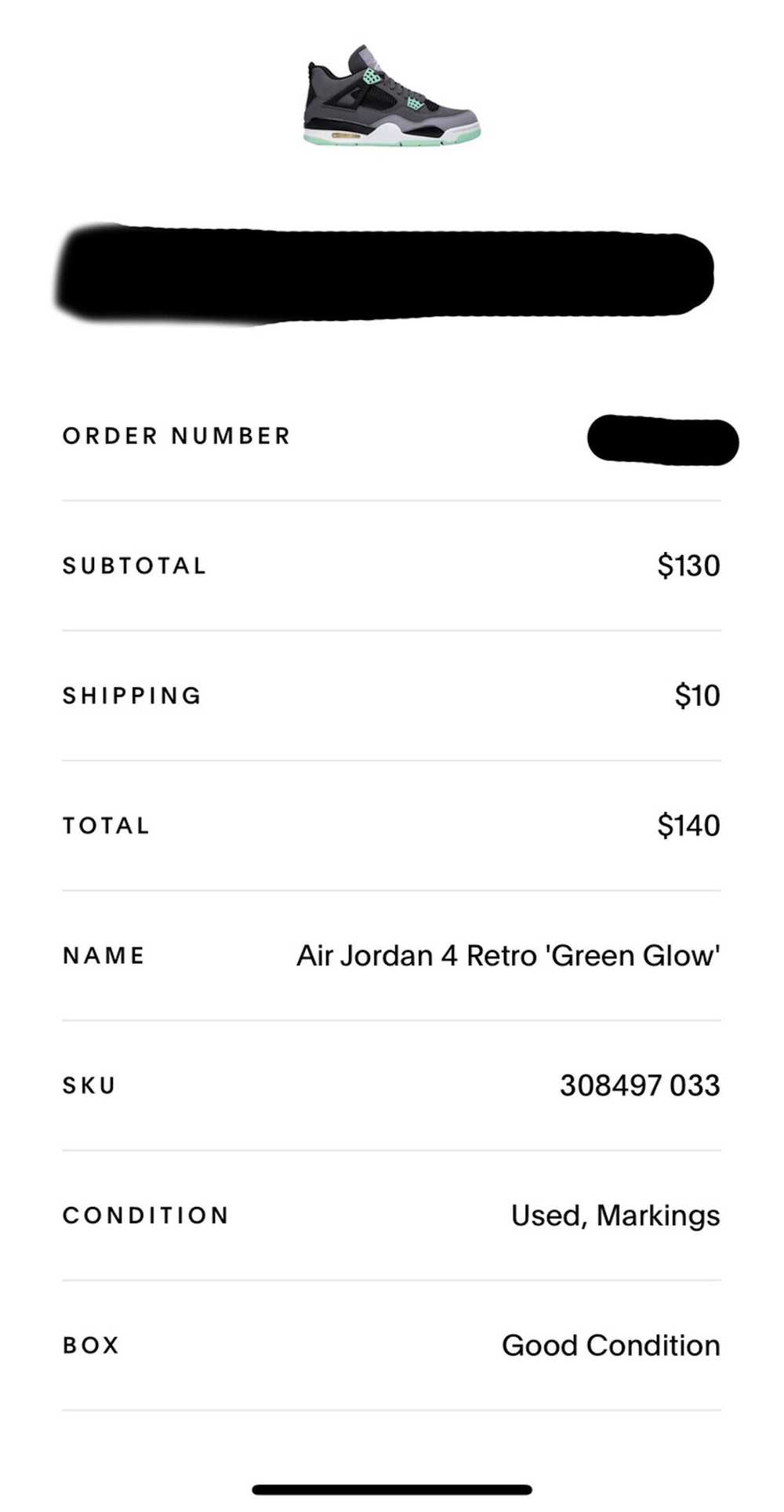 Jordan Brand × Nike Air Jordan 4 “Green Glow” Siz… - image 8