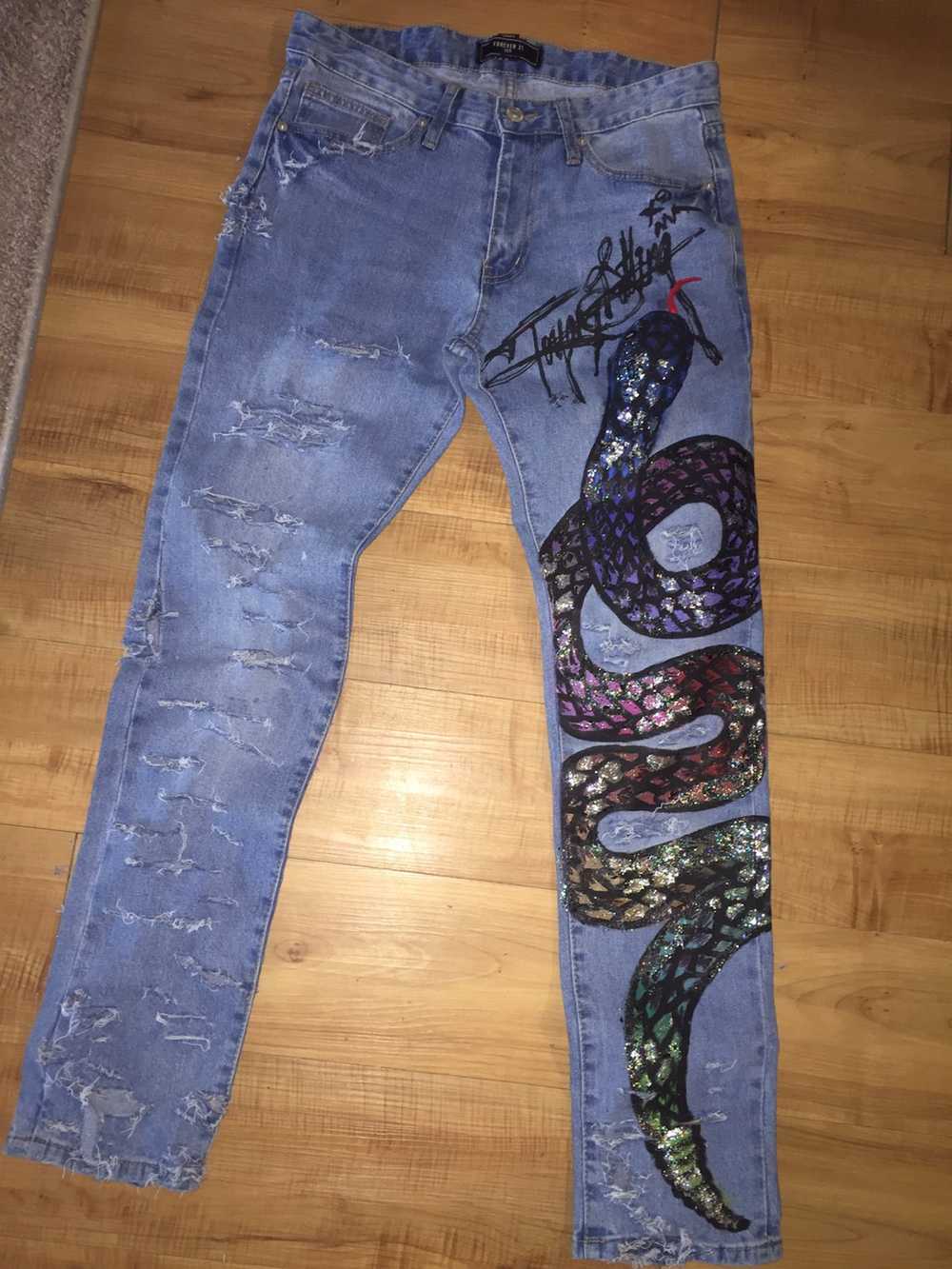 Artist Denim × Custom SLinem Snake Denim - image 2