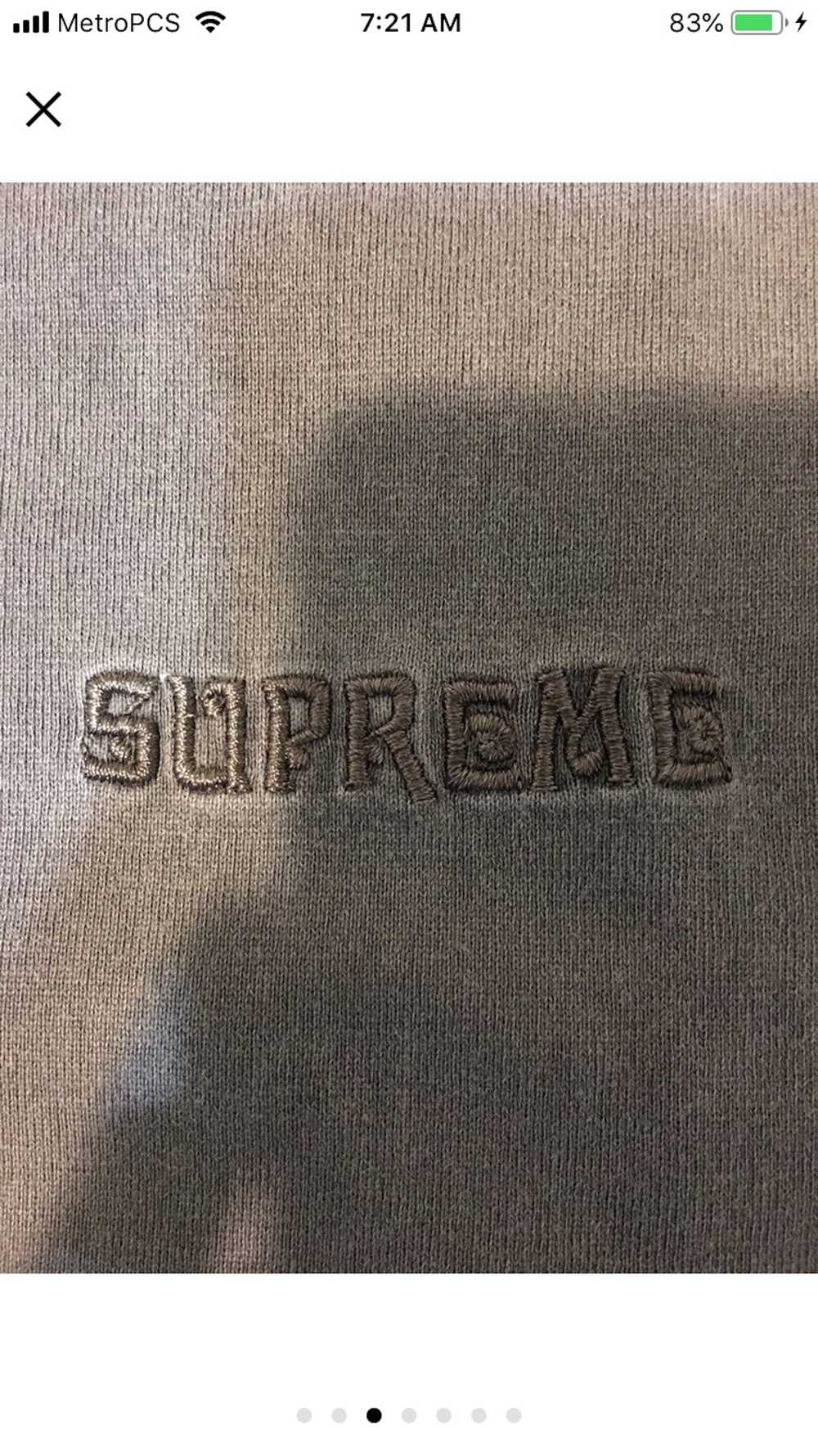 Supreme Supreme over dyed tee - image 2