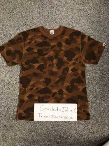 Original Bape X Razer Neon Camo Ape Head Tee shirt - Limotees