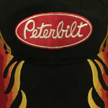 Other Vintage Peterbuilt Flame Adjustable Hat - image 1