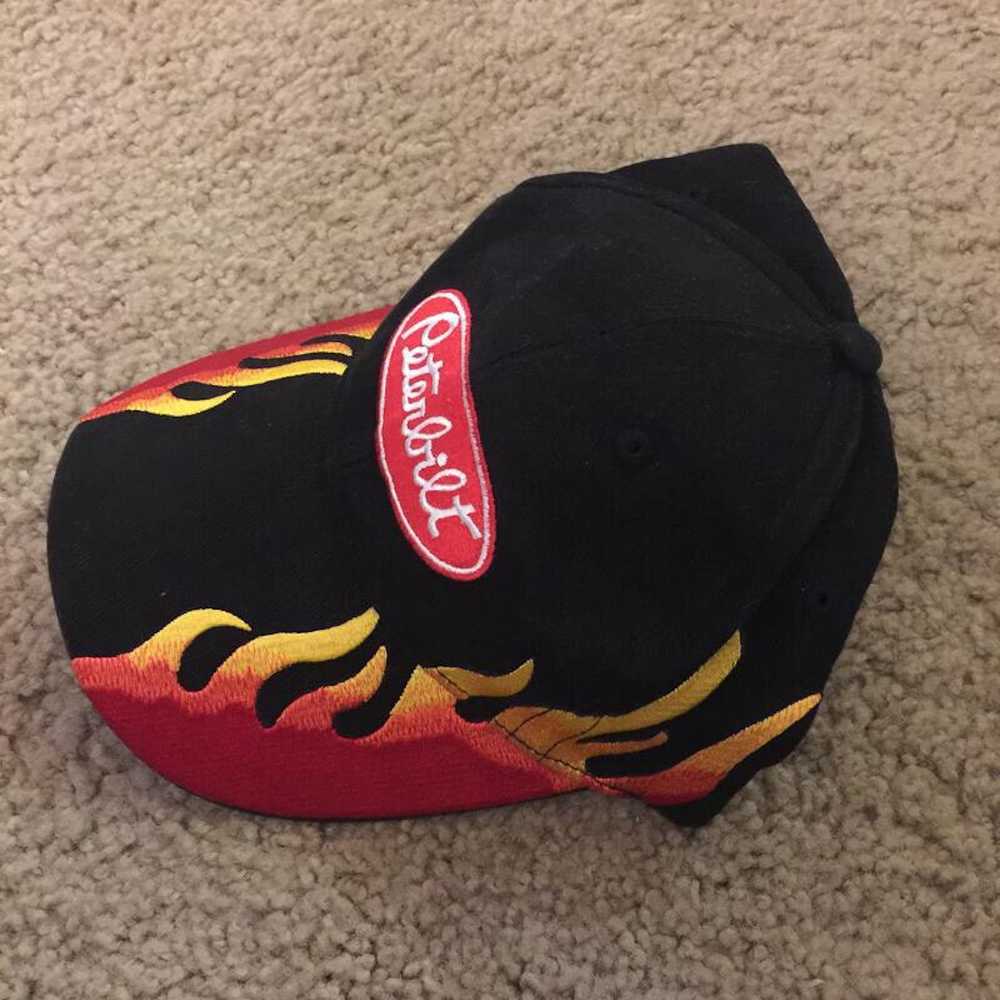 Other Vintage Peterbuilt Flame Adjustable Hat - image 2