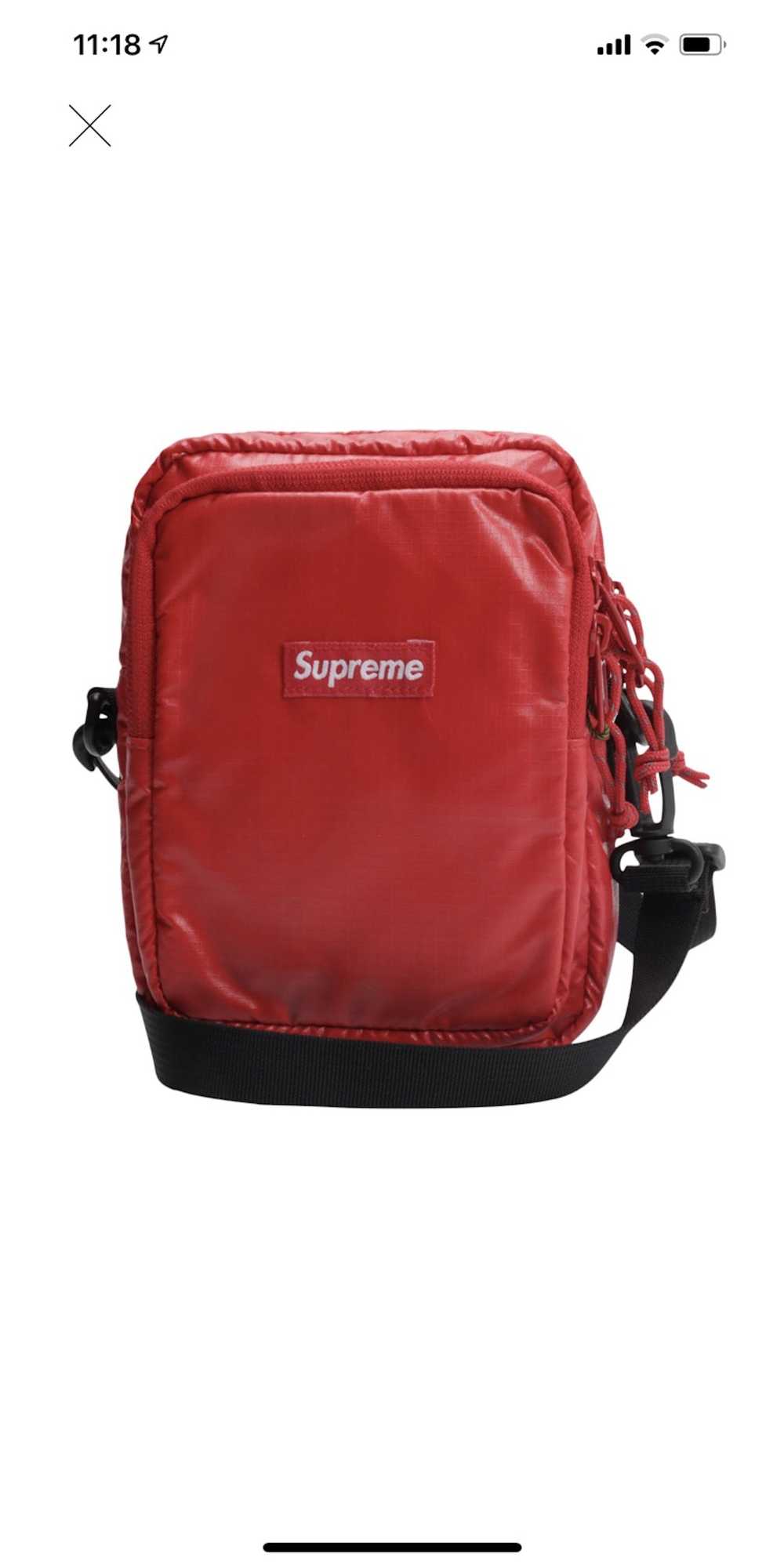 61475-Supreme Shoulder Bag SS18 - merah putih. IDR 195.000…