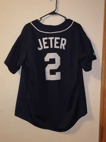 New York Yankees Derek Jeter Jersey Baseball Home MLB Vintage Shirt Size  XXL