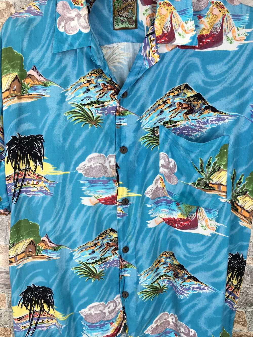 Hawaiian Shirt × Vintage Hawaiian Rayon Shirt Men… - image 3