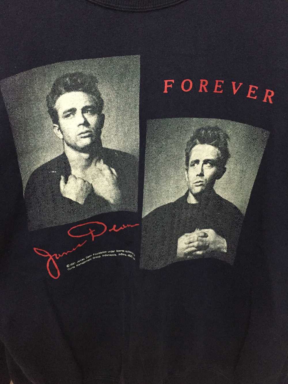 Movie × Vintage 1991 James Dean Sweatshirt famous… - image 3