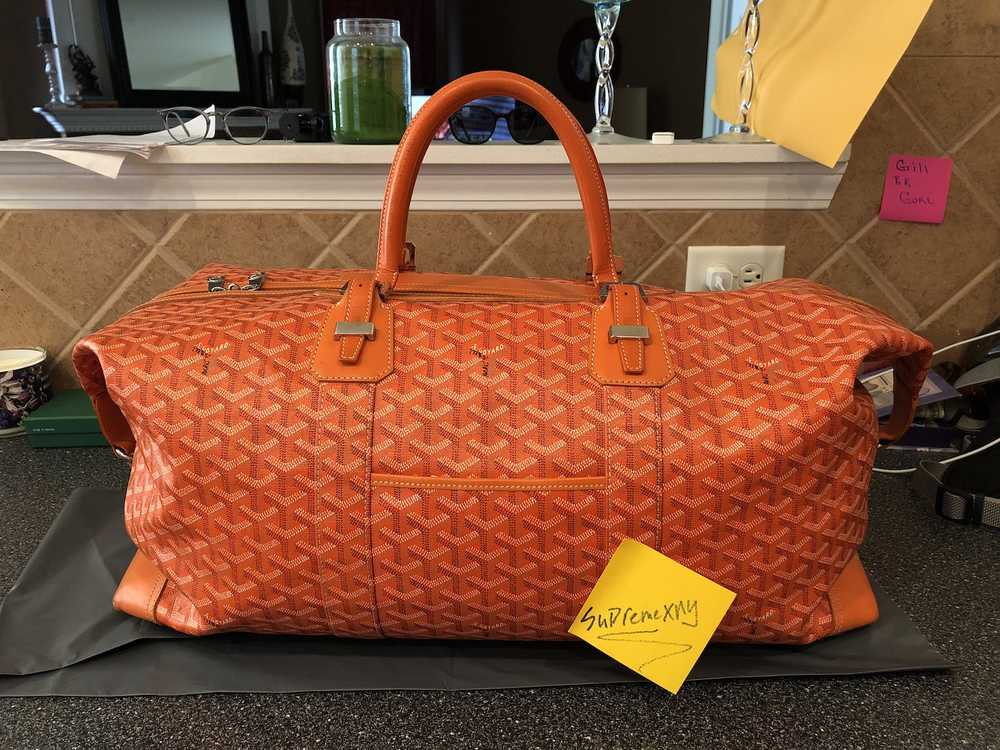 Goyard 1990-2000s Pre-owned Boeing 55 Handbag - Brown