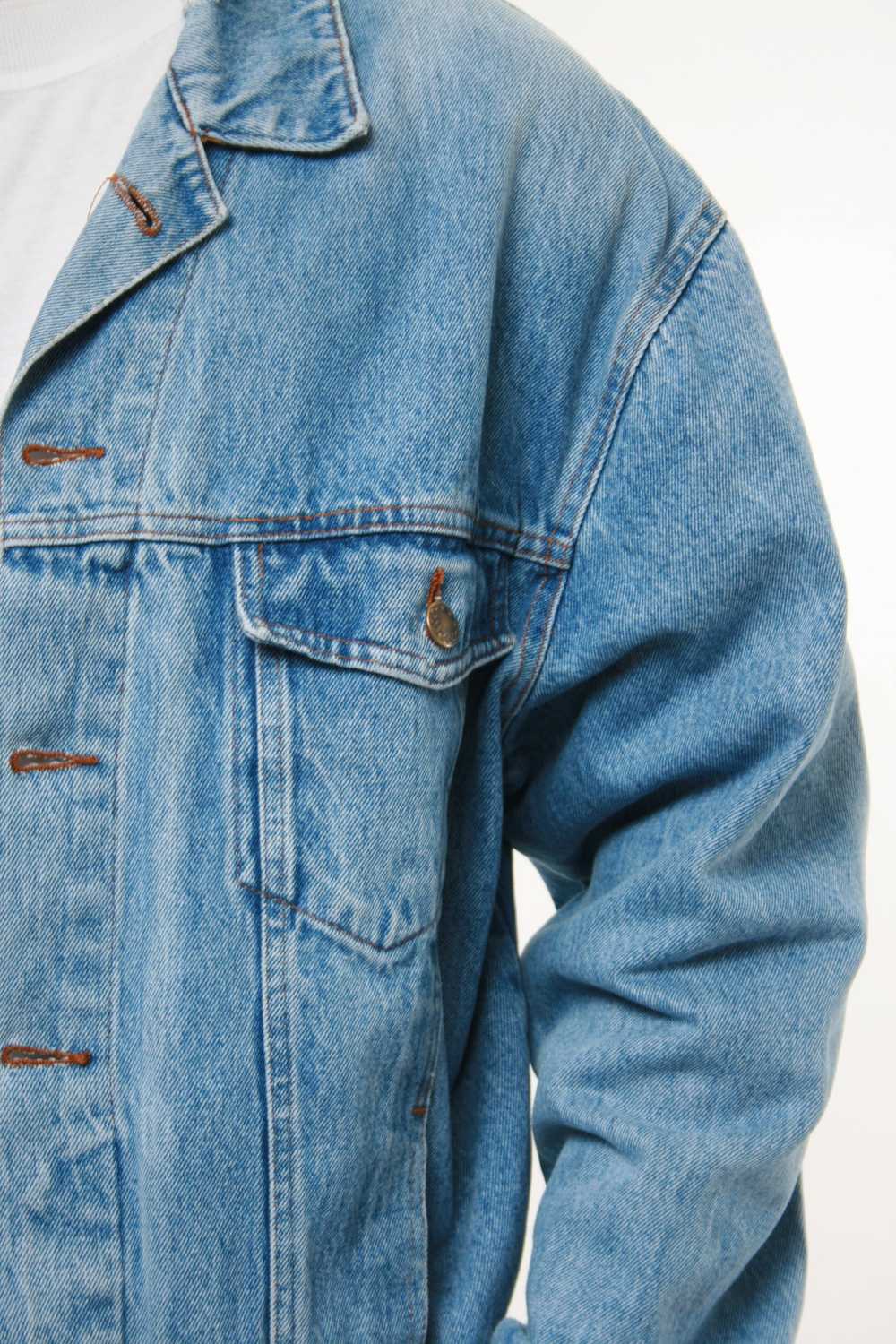 Other 90s Vintage Rare Denim Oldschool Jacket 143… - image 6