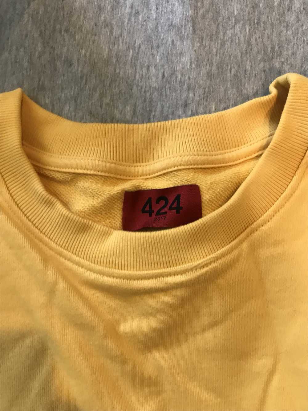 424 On Fairfax 424 Logo Crewneck - image 2