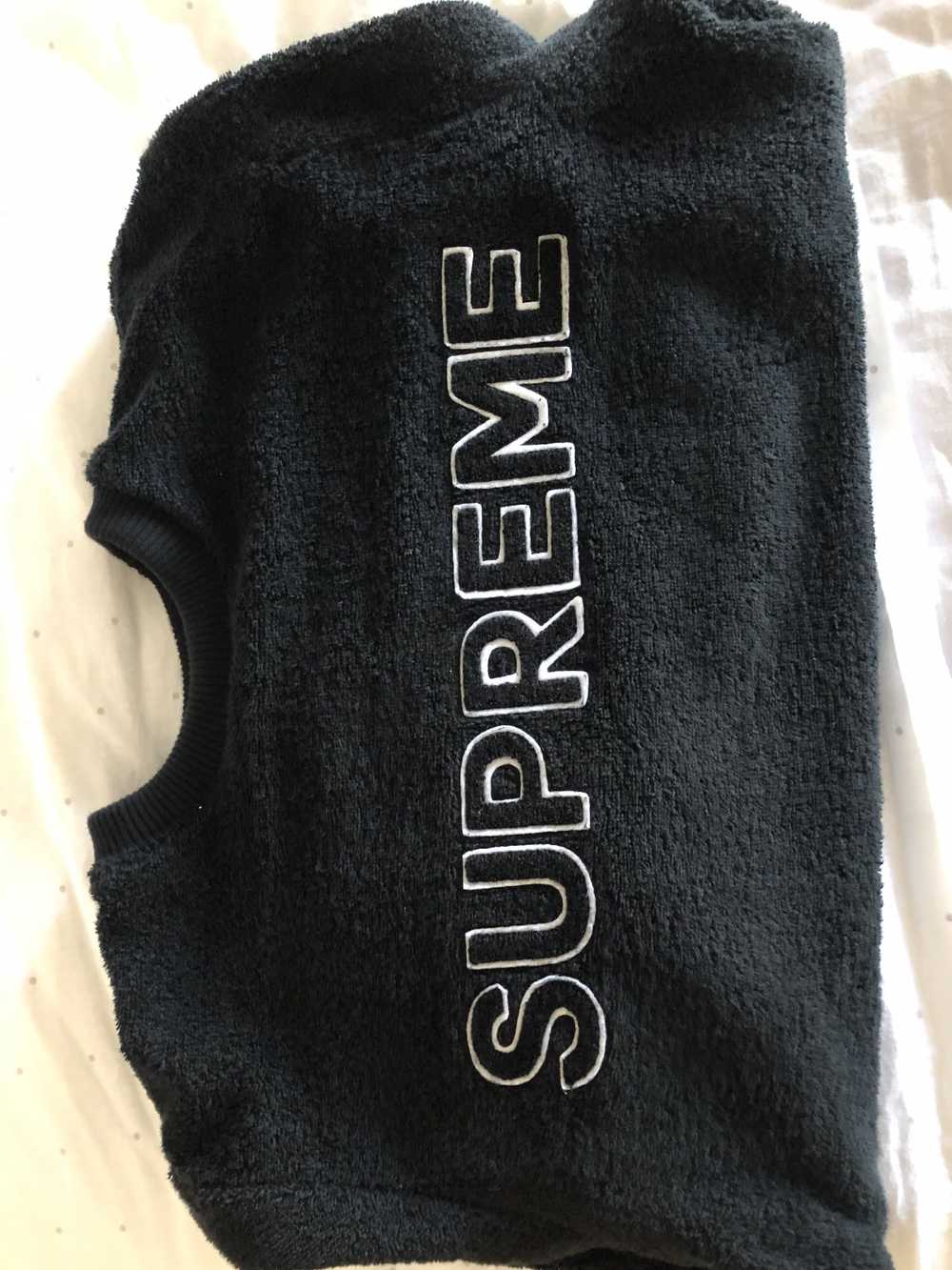 Supreme Supreme Terry Branded Sweater - image 1