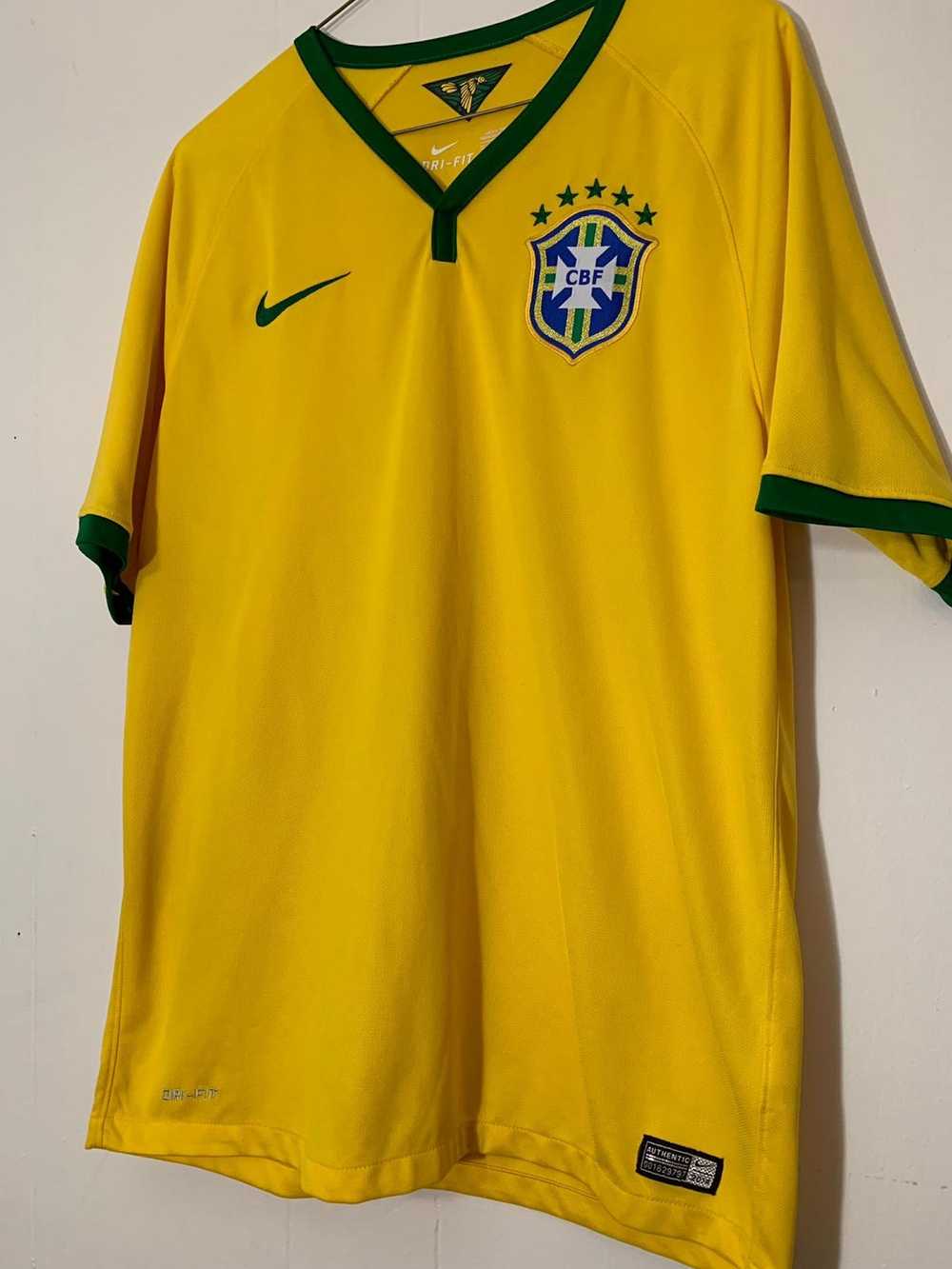 Penalty Brazil Brazil Soccer Jersey SB Yellow Gre… - image 2