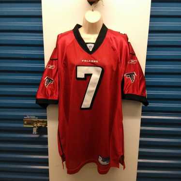 Vintage Reebok Atlanta Falcons Michael Vick #7 White Football Jersey Large  14-16