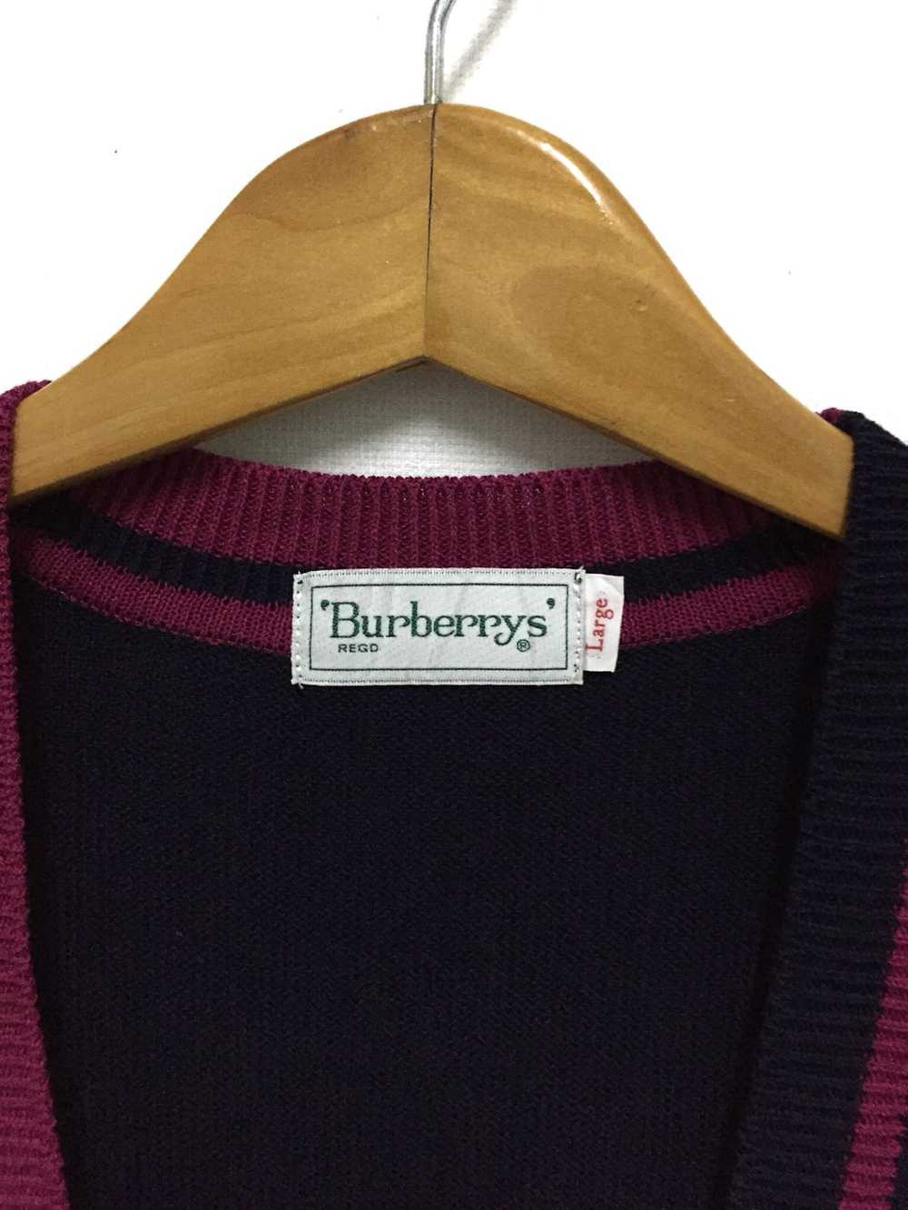 Burberry Burberrys Formal Vest Shirt Spell Out - image 3