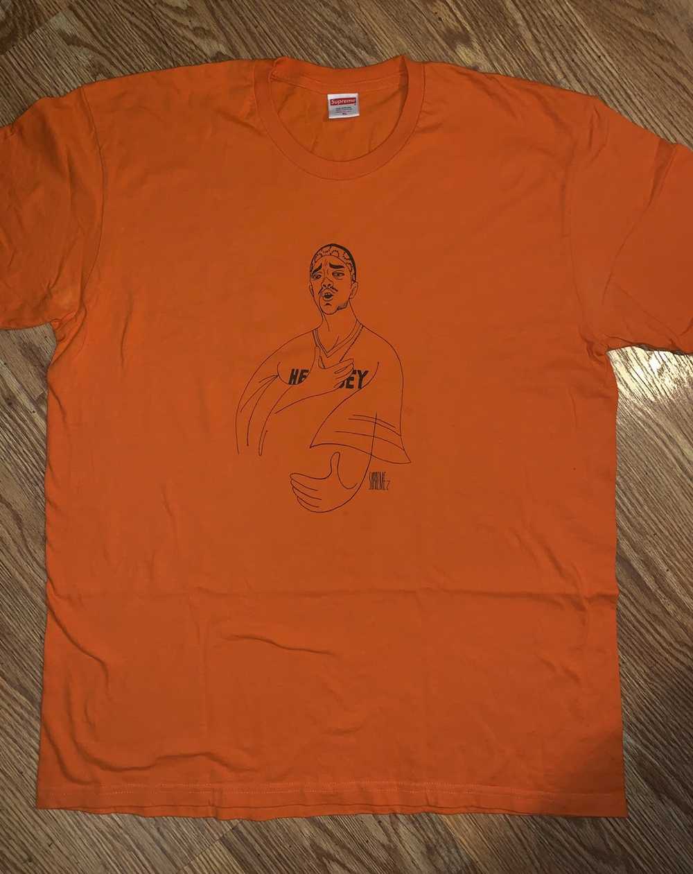 Supreme Supreme Prodigy Tee (RIP) SS18 XL Orange - image 1