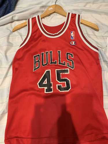 90's Michael Jordan Chicago Bulls Black Alternate Champion NBA