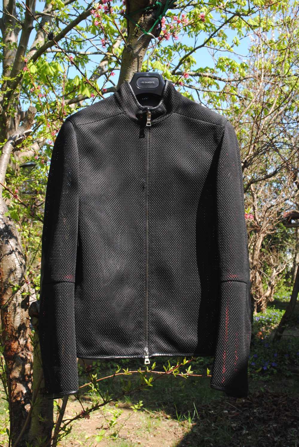 Prada Linea Rossa Sport Black Mesh Jacket - image 2