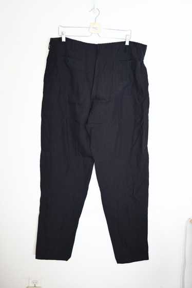 Yohji Yamamoto Drawstring Pants Linen Rayon Blend