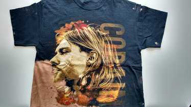 Vintage Nirvana Bleach T shirt Band Tee Single Stitch USA First Tour Men's  2XL