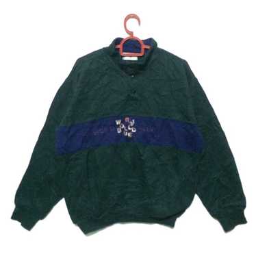 Japanese Brand Rare.!!!! Cat&Blue Sweatshirt Smal… - image 1