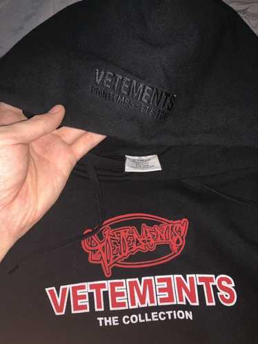 Vetements graffiti outlet hoodie