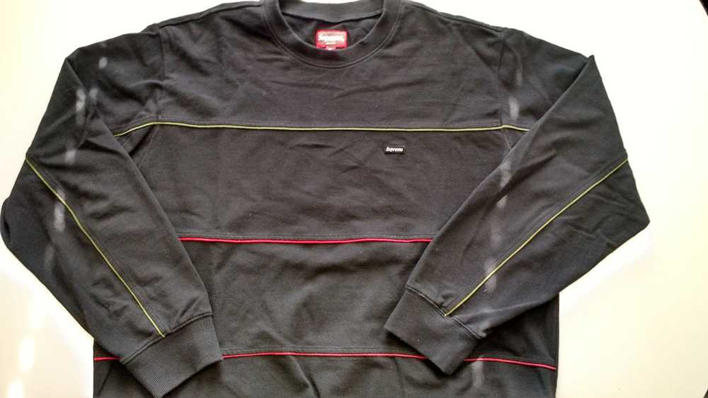 Supreme Supreme Piping Pique Crewneck - image 1