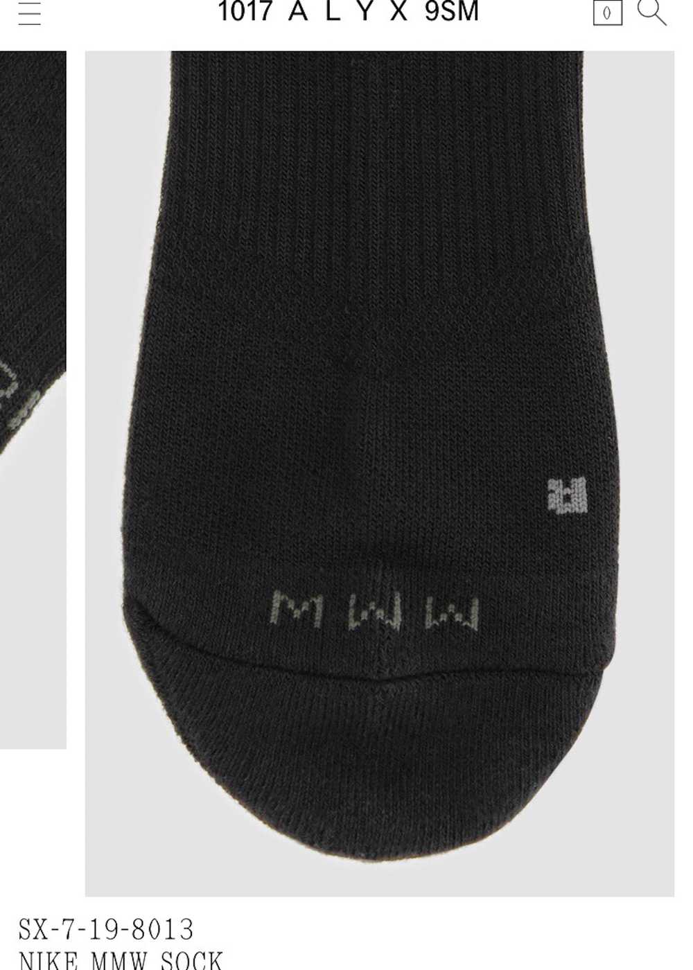 Alyx × MMW × Nike Nike MMW Socks - image 2