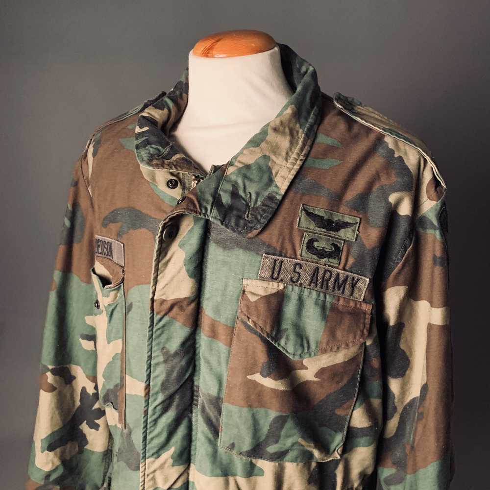 Military AUTHENTIC US ARMY- CAMOUFLAGE UNIFORM WO… - image 2